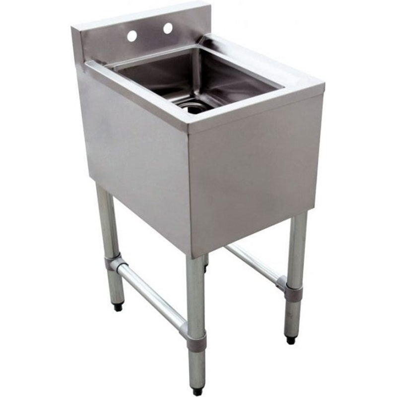 Omcan - Stainless Steel Under-Bar Sink with 1 Compartments and No Drain Boards - 44600
