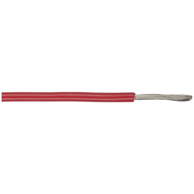 Red 25A Automotive DC Power Cable - Sold per metre