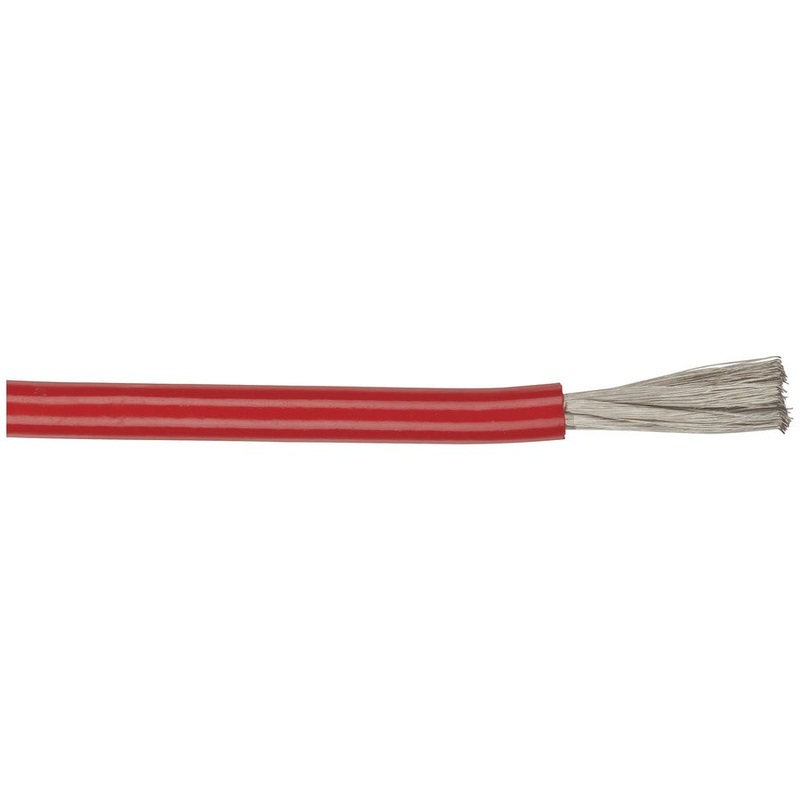 Red 8GA OFC High Current Power Cable - Sold Per Metre