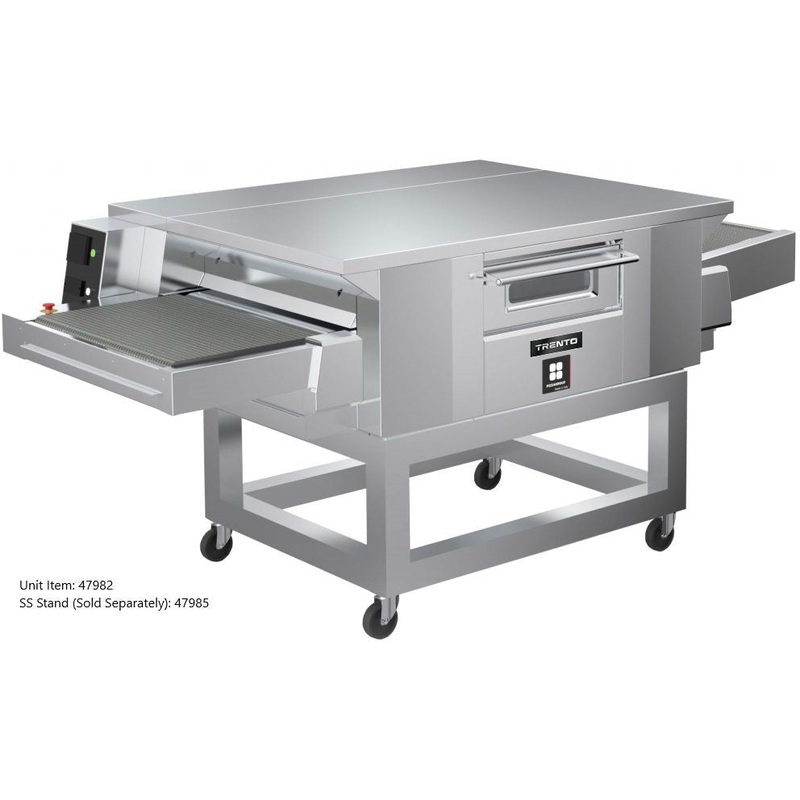 Trento - Pizzagroup Dragon High Productivity Static Conveyor Pizza Oven with 32 Wide Belt - 47982