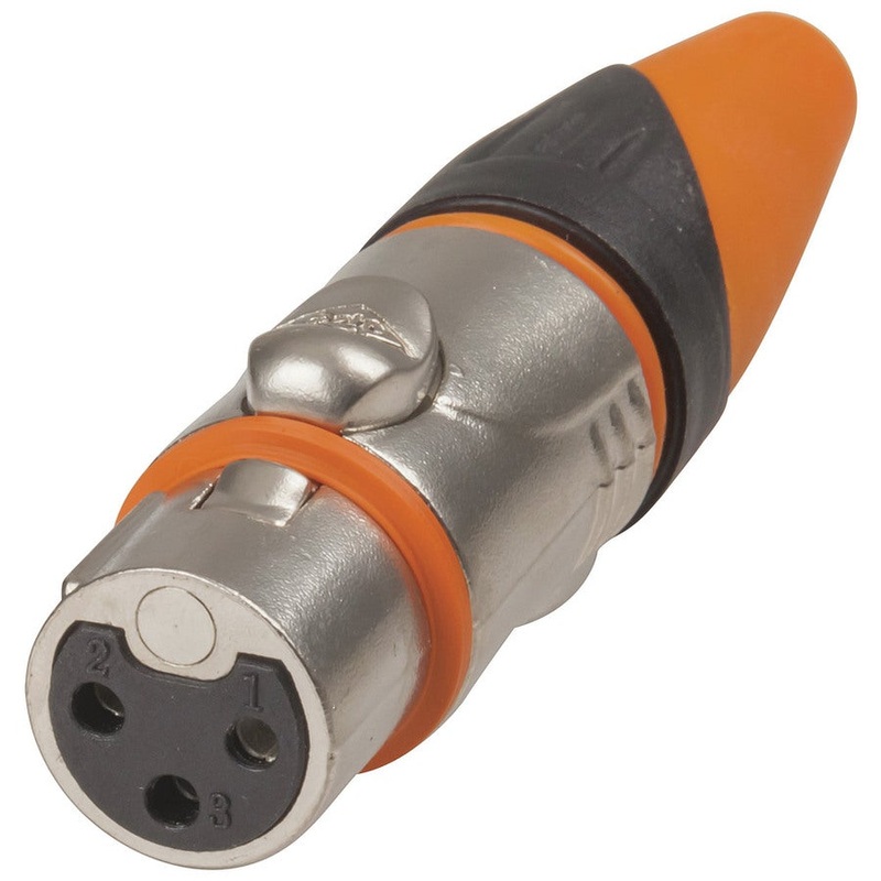 Waterproof IP67 XLR Line Socket
