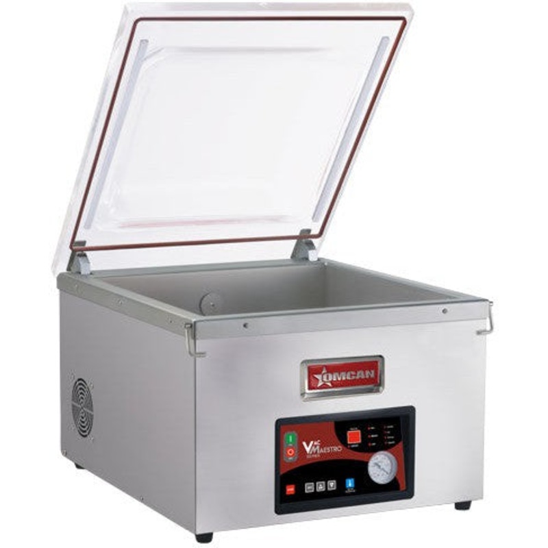 Omcan - 21" x 20.5" x 8.3" Tabletop Vacuum Packaging Machine - 44594