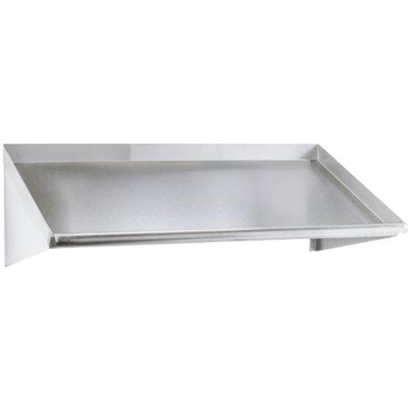 Omcan - 72" Stainless Steel Slant Rack Shelf - 47299