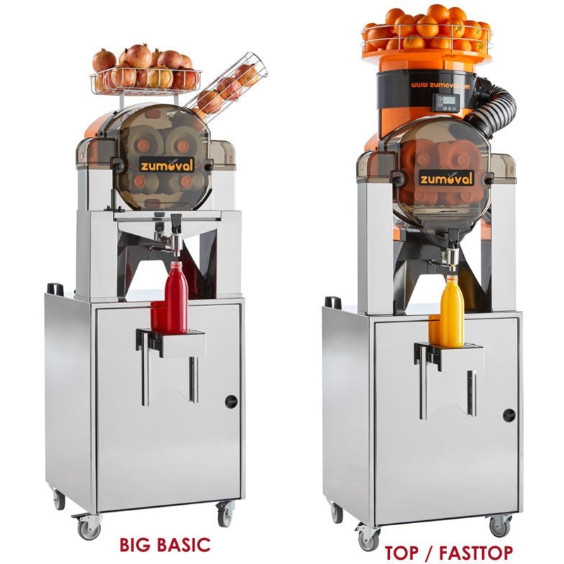 Omcan - Self Service Stand for Big Basic, Top, and Fasttop Zumoval Juice Extractors - 45790