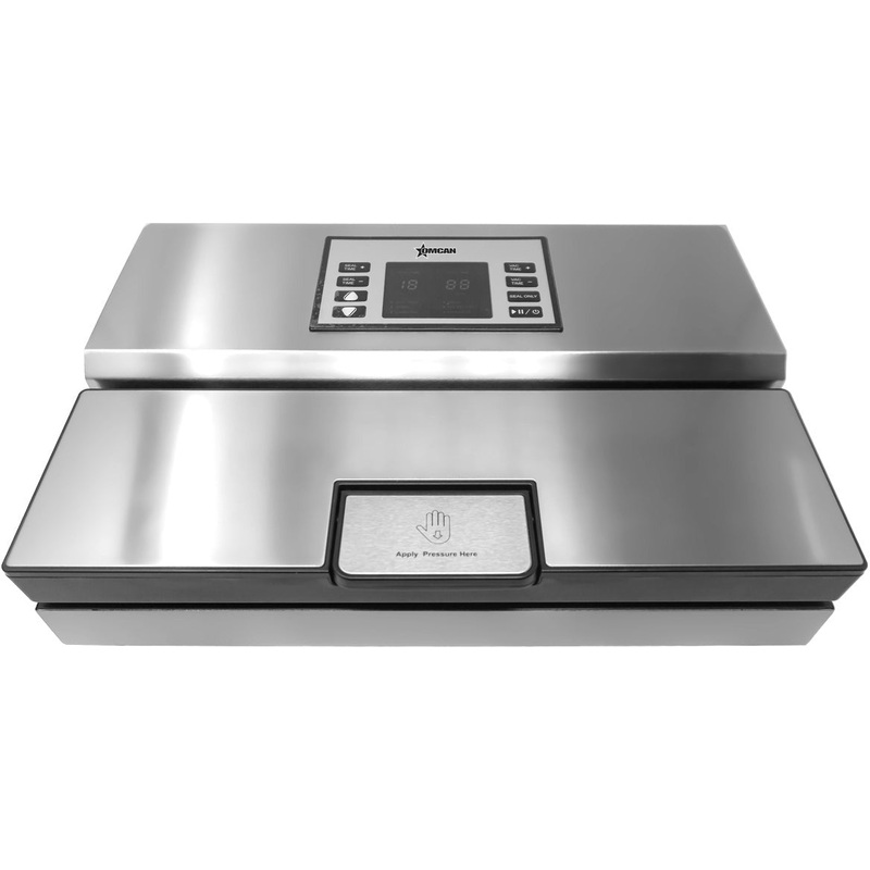Omcan - Stainless Steel Heavy-Duty Vacuum Packaging Machine with 12.2" Seal Bar - 47577