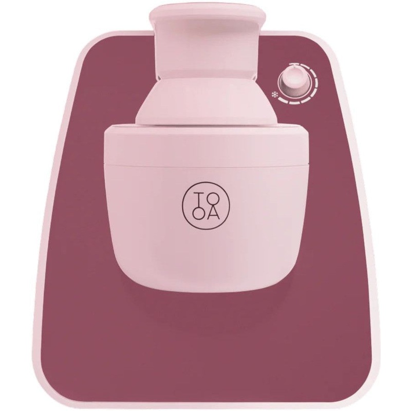 TooA - Milano PRO Burgundy Pink Ice Cream Machine - MA-MI-2101-02