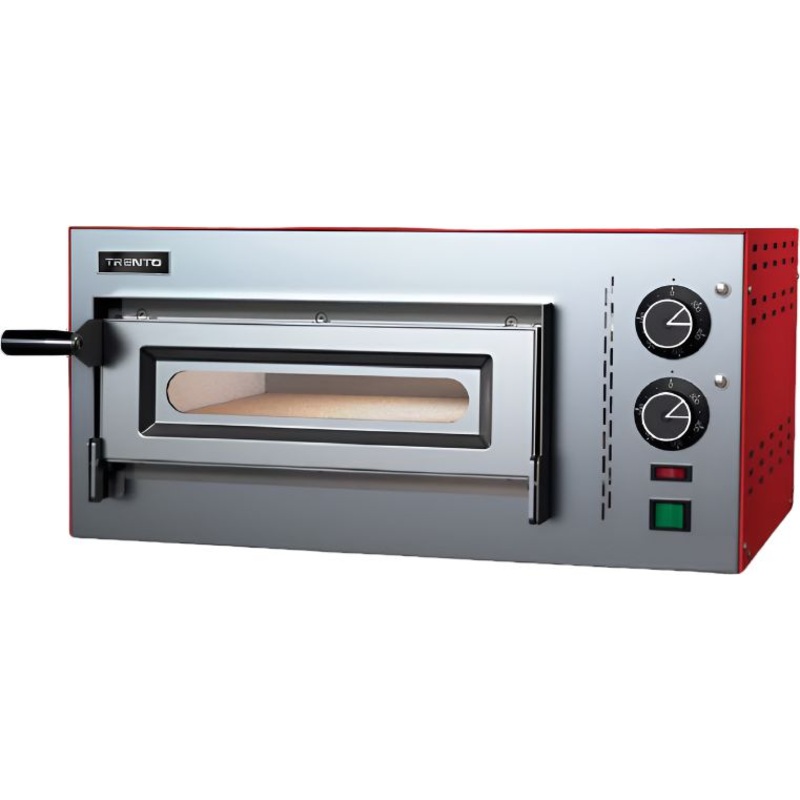 Trento - Compact 23" Stainless Steel Single Chamber Pizza Oven with 13.75 Chamber - 46724