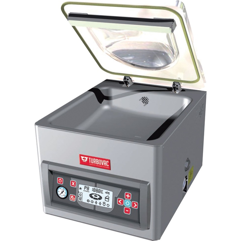 Turbovac - Heavy-Duty Vacuum Packaging Machine with 16.5 Seal Length & 21 m Vacuum Pump - 59009