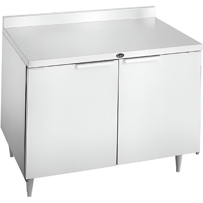 Randell - 60" Stainless Steel 2-Section Worktop Refrigerator With Two Doors - 9602-290 (Special Order 4-6 Weeks)