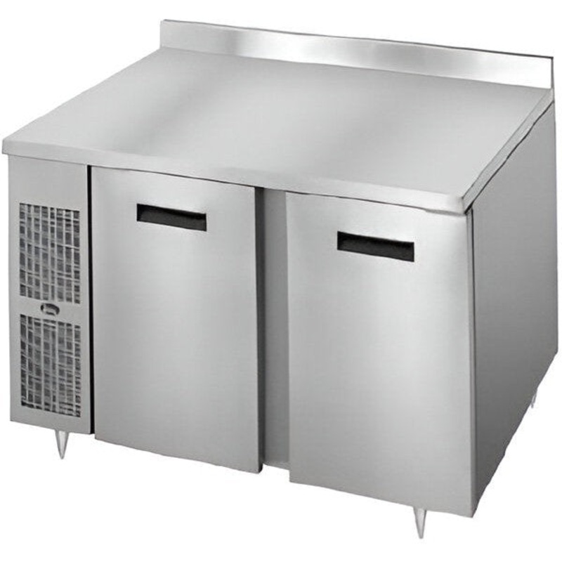Randell - 72" Stainless Steel 2-Section Worktop Refrigerator With Two Doors - 9235-513 (Special Order 4-6 Weeks)