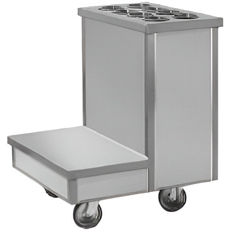Randell - 30" Stainless Steel Flatware & Tray Cart - RAN SW-8 (Special Order 4-6 Weeks)
