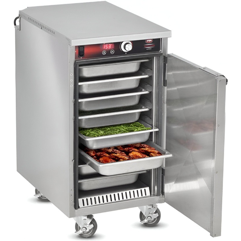 FWE - 8 Pans Capacity Countertop Insulated Heated Holding Cabinet with 1 Solid Door - HLC-8 (Special Order 4-6 weeks)