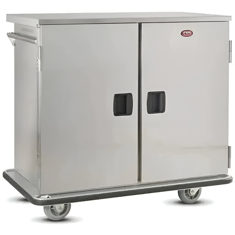 FWE - Holds (16 Trays) 5.25" Patient Tray Cart With 2 Doors - ETC-16 (Special Order 4-6 weeks)