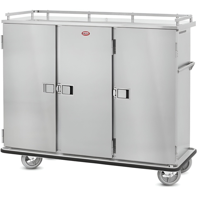 FWE - Holds (24 Trays) 5.25" Patient Tray Cart With 2 Doors - ETC-24 (Special Order 4-6 weeks)