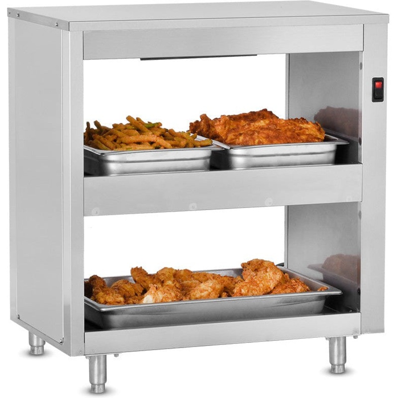 FWE - 120V 13.5" Infrared Heated Holding Shelf with 2 Pan Capacity - HHS-IR-2-1220-2 (Special Order 4-6 weeks)