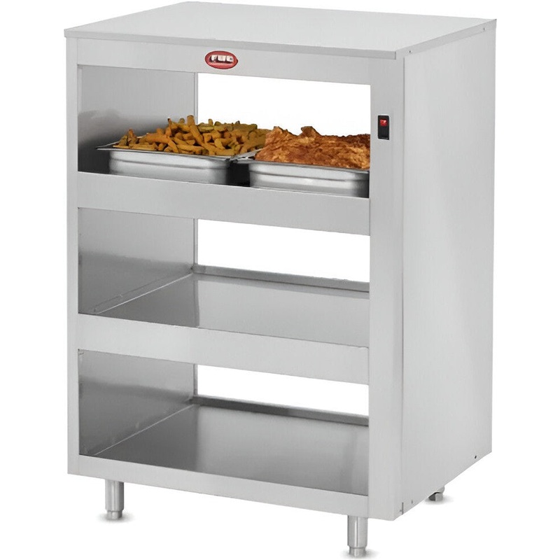 FWE - 120V 22" Infrared Heated Holding Shelf with 3 Pan Capacity - HHS-IR-3-1220-6 (Special Order 4-6 weeks)