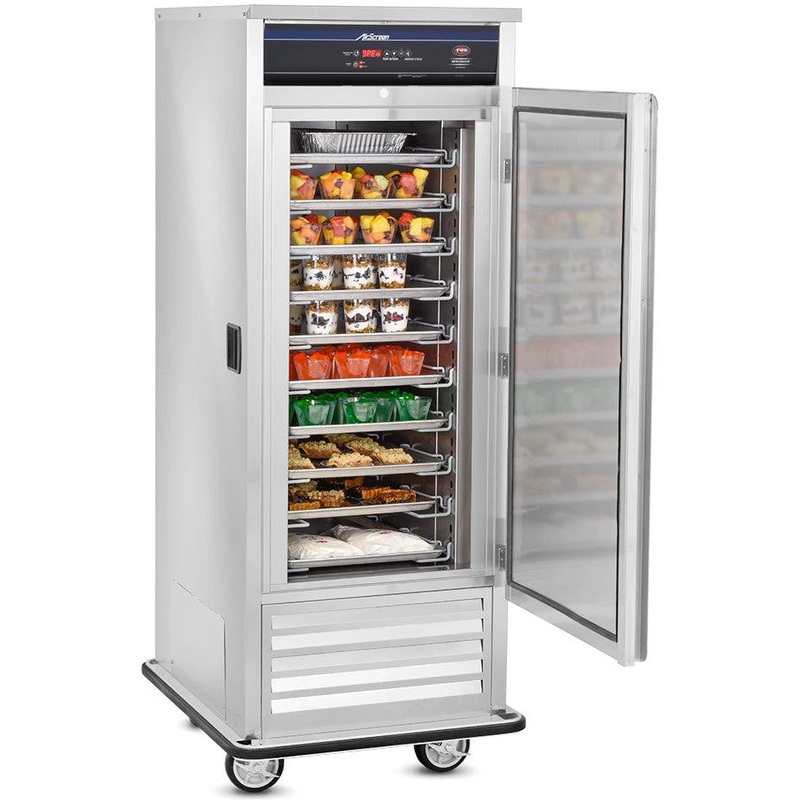FWE - Hold 10 Trays 18"X 26" at 4.5" Spacing Air Curtain Refrigerator - R-AS-10 (Special Order 4-6 weeks)