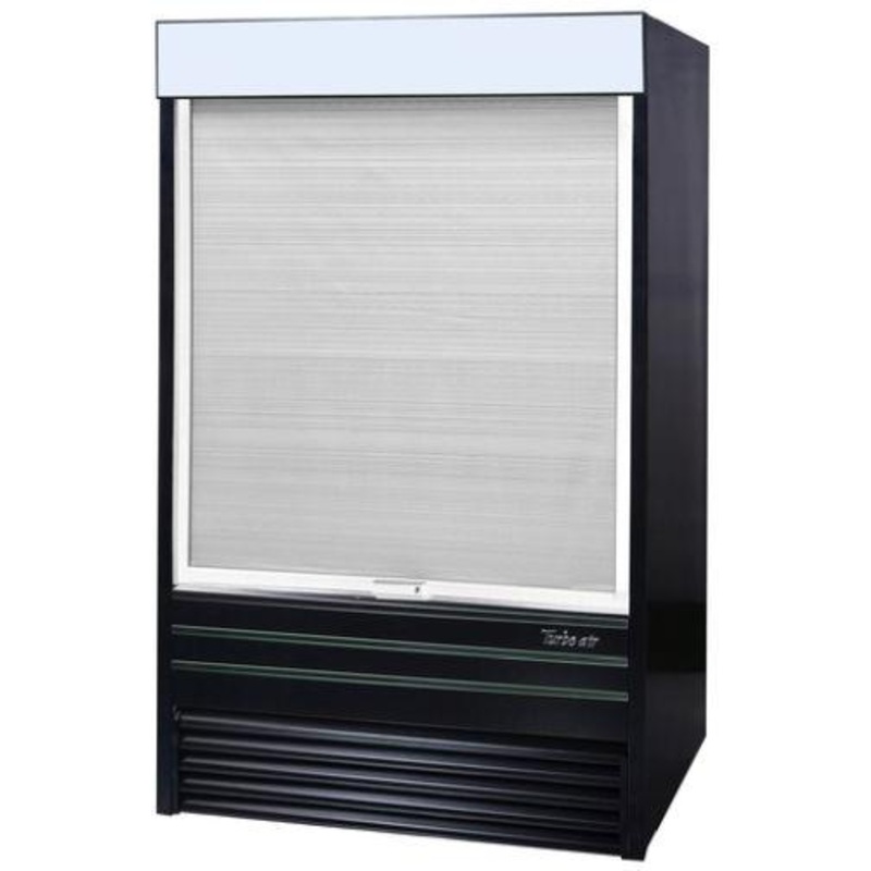 Turbo Air - 32.75" Black Locking Security Cover for Turbo Air TOM-36EB-N with Black Trim - SC-36-EB