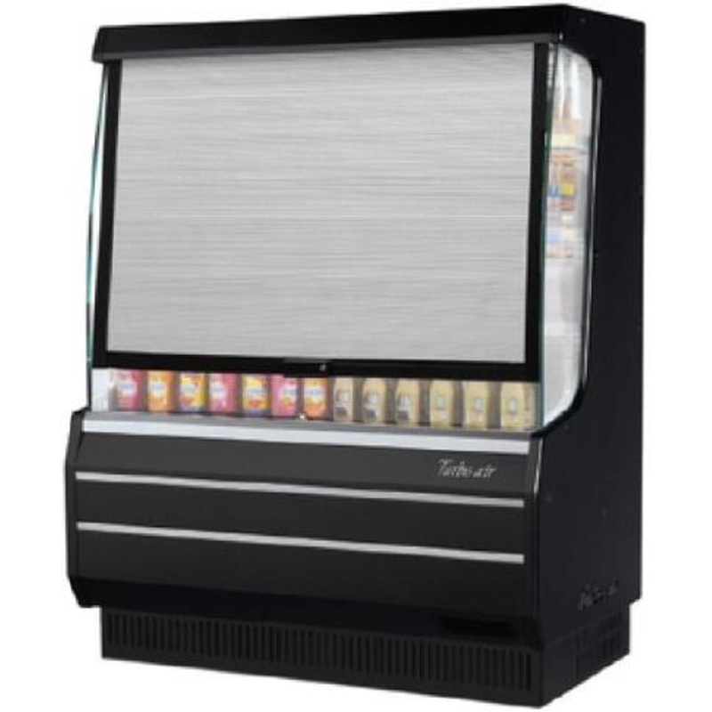 Turbo Air - 33.2" Security Cover Locking for TOM-40MW(B)-N, TOM-40MS-N & TOM-40MB-SP(-A)-N Fabric with Black Trim - SC-40MB