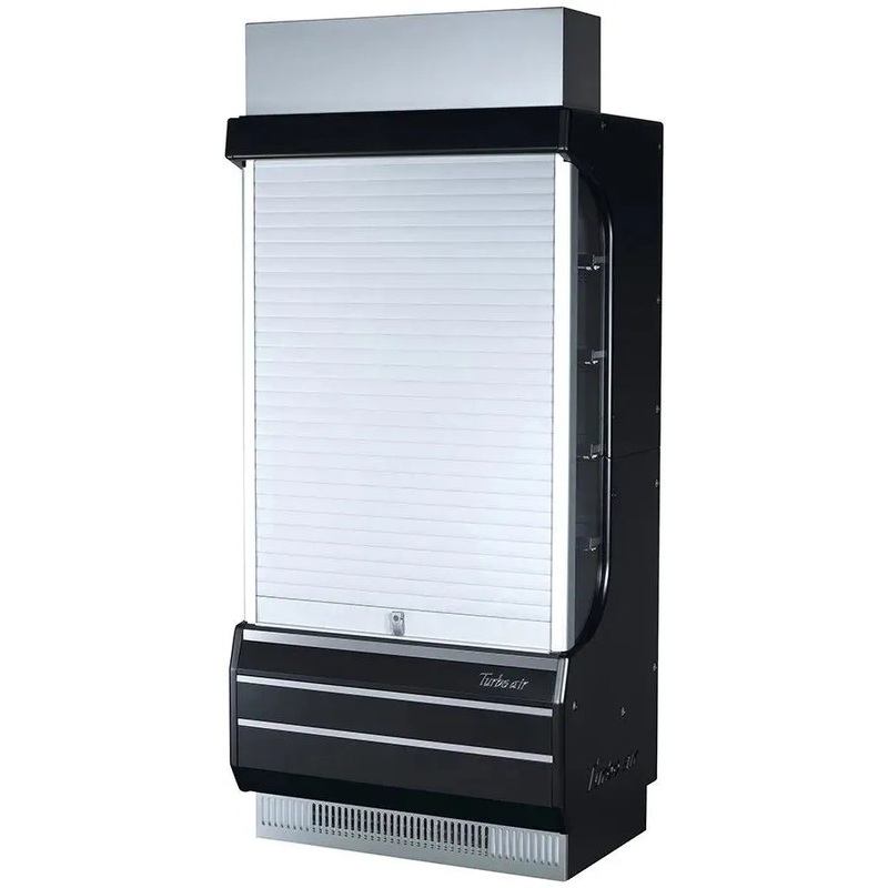 Turbo Air - 36.2" Security Cover Locking for TOM-40B-N Fabric with Black Trim - SC-40B