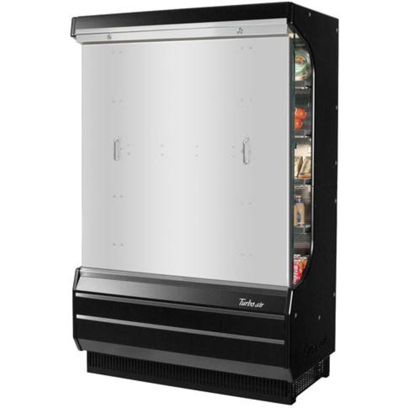 Turbo Air - 36.25" Black Locking Security Cover for TOM-40W/B-N Solid Type Stainless Steel Field Installed - SCS-40