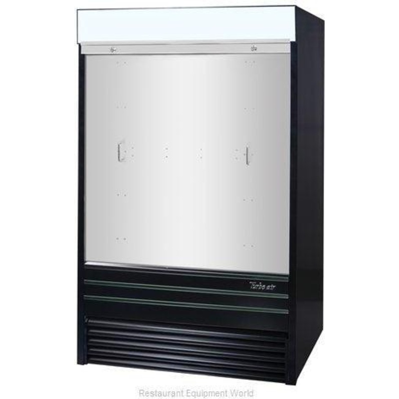 Turbo Air - 44.2" Black Locking Security Cover for TOM-48EB-N Solid Type Stainless Steel Field Installed - SCS-48-E