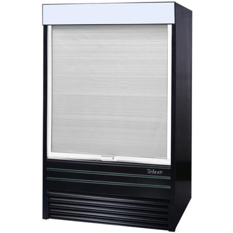 Turbo Air - 56.75" Black Locking Security Cover for TOM-60EB-N Fabric with Black Trim Field Installed - SC-60-EB