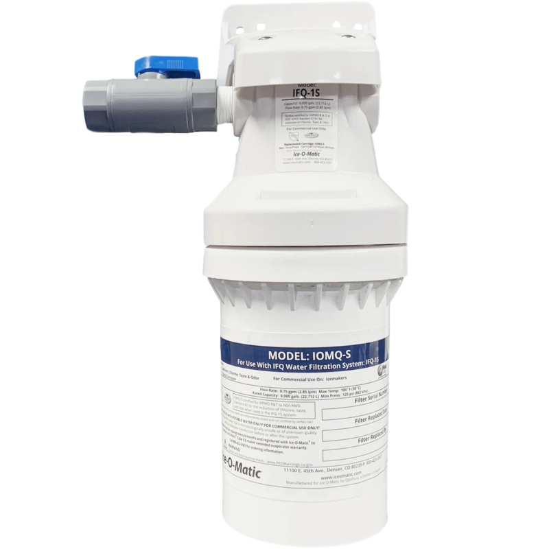 Ice-O-Matic - 0.5 Micron and 1.5 GPM Single Ice Machine Water Filter - IFQ1S