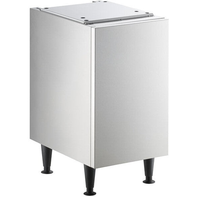 Scotsman - 16.5" x 23.75" Enclosed Stainless Steel Ice Dispenser Stand - HST16B-A