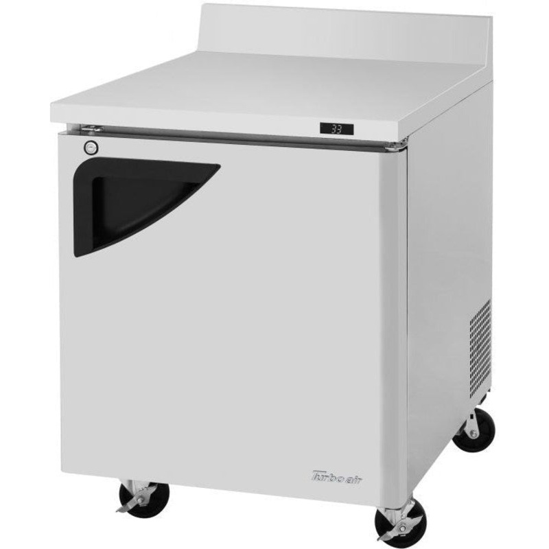 Turbo Air - Super Deluxe 27" Worktop Refrigerator with 1 Solid Door - TWR-28SD-N