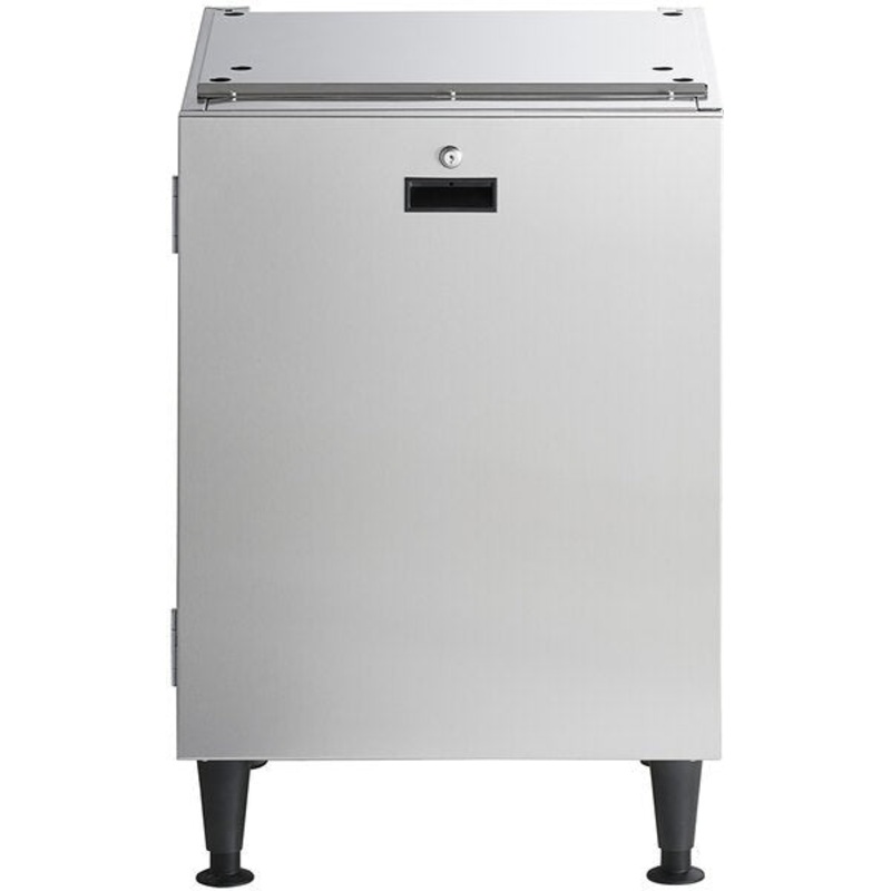 Scotsman - 21.5" x 23.75" Stainless Steel Ice Dispenser Stand with Door - HST21-A