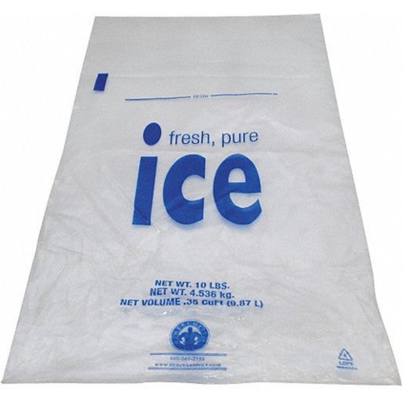 Scotsman - Ice Bags for Speedy Fill Bagger Kit, Pack of 1000 - KBAG