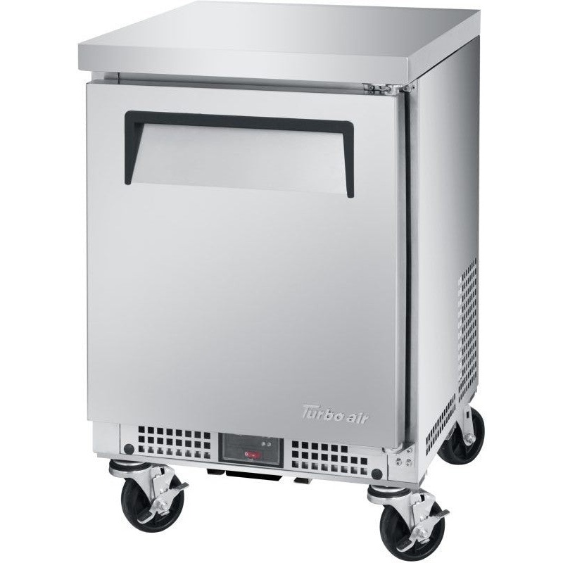 Turbo Air - M3 Series 20" Shallow Depth Low Profile Undercounter Refrigerator with 1 Solid Door - MUR-20S-N6
