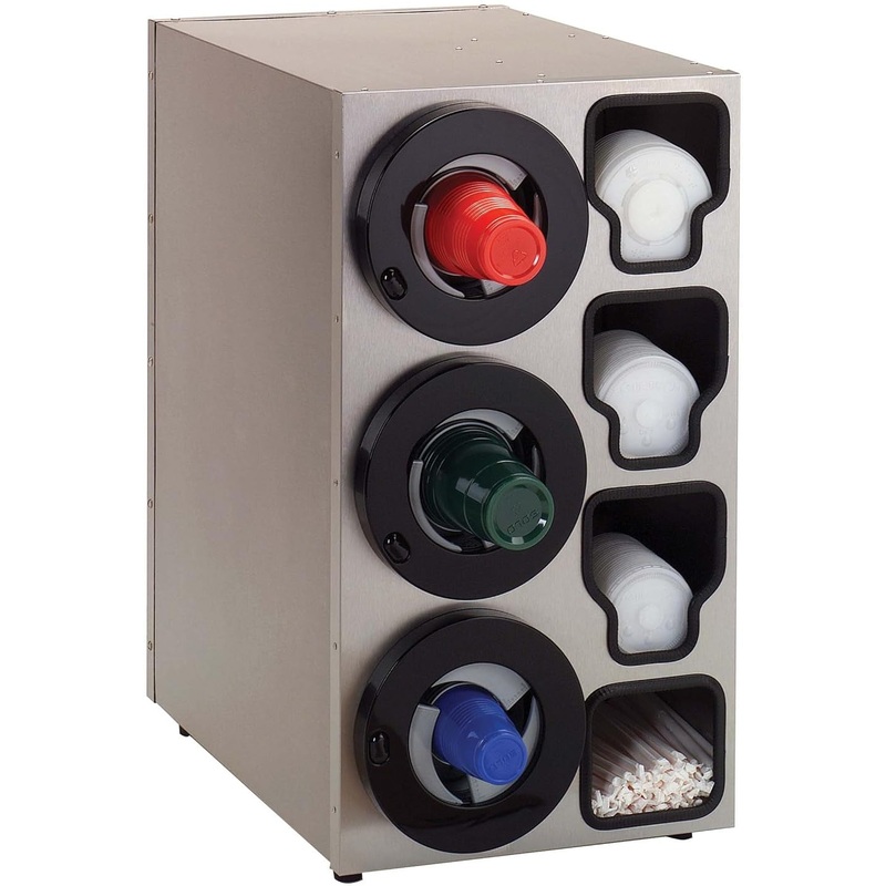 Antunes - LS-30 Dial-A-Cup Disposable Cup and Lid Dispenser, 3 Units - 9900326