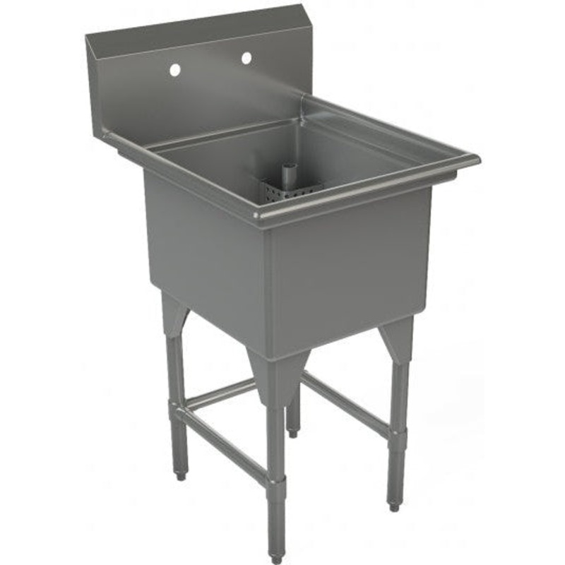 Tarrison - 24" One Compartment Sink Without Drainboards - TA-CDS11816-KIT