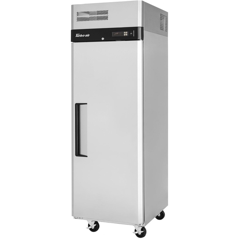 Turbo Air - M3 Series 25" Stainless Steel Reach-In Refrigerator With 1 Solid Door - M3R19-1-N