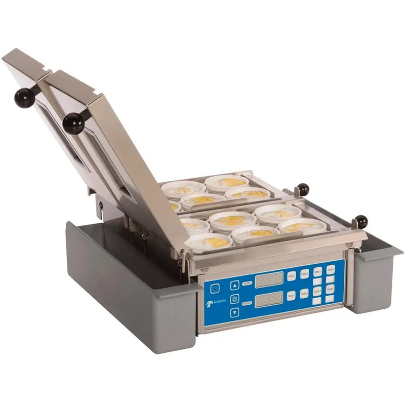 Antunes - ESDZ-1200 200-240V Dual Zone Egg Station with 12 Rings - 9300633