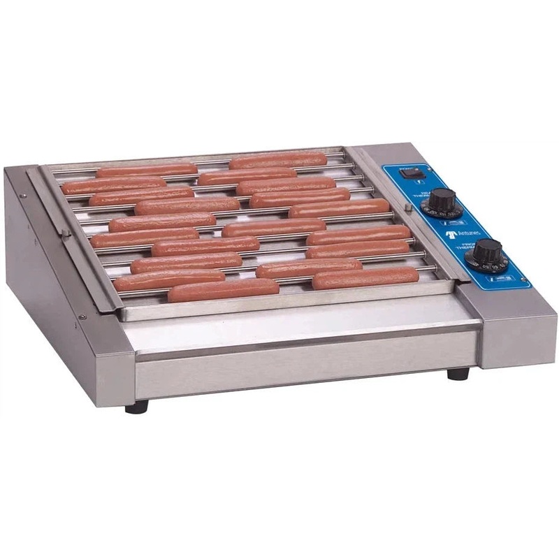 Antunes - HDC-30A 120V 30 Hot Dog Roller Grill With Slanted Top - 9300330
