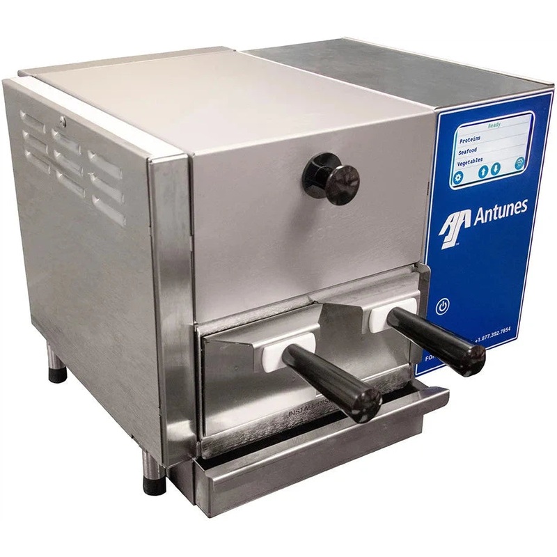 Antunes - RS-1000 208V 1 Pan Countertop Programmable Portion Steamer - 9100650