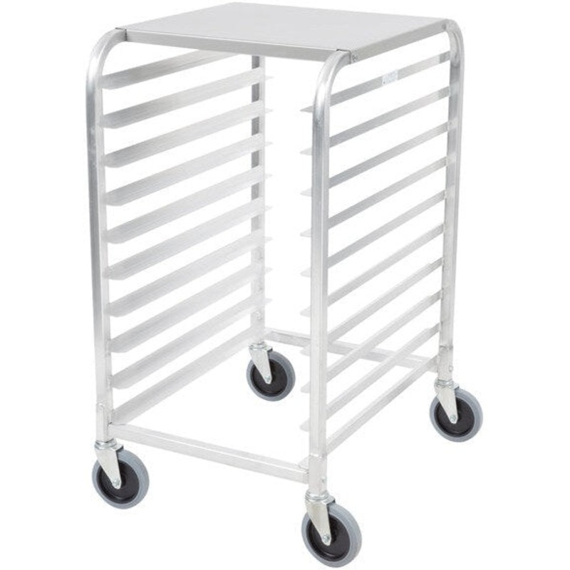 Cres Cor - 10 Pan End Load Half Height Sheet Pan Rack - EO 275-38-1810-KDT (Pre-Order Now, ETA 7-8 Weeks)