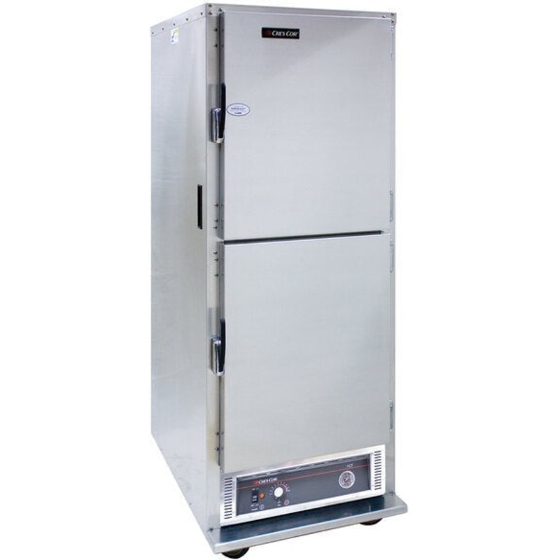 Cres Cor - 120V/15A Insulated Hot Cabinet With Corner Bumpers & Push Handle, 11 Pan Capacity - EO H-135-UA-11-03 (Pre-Order Now, ETA 7-8 Weeks)