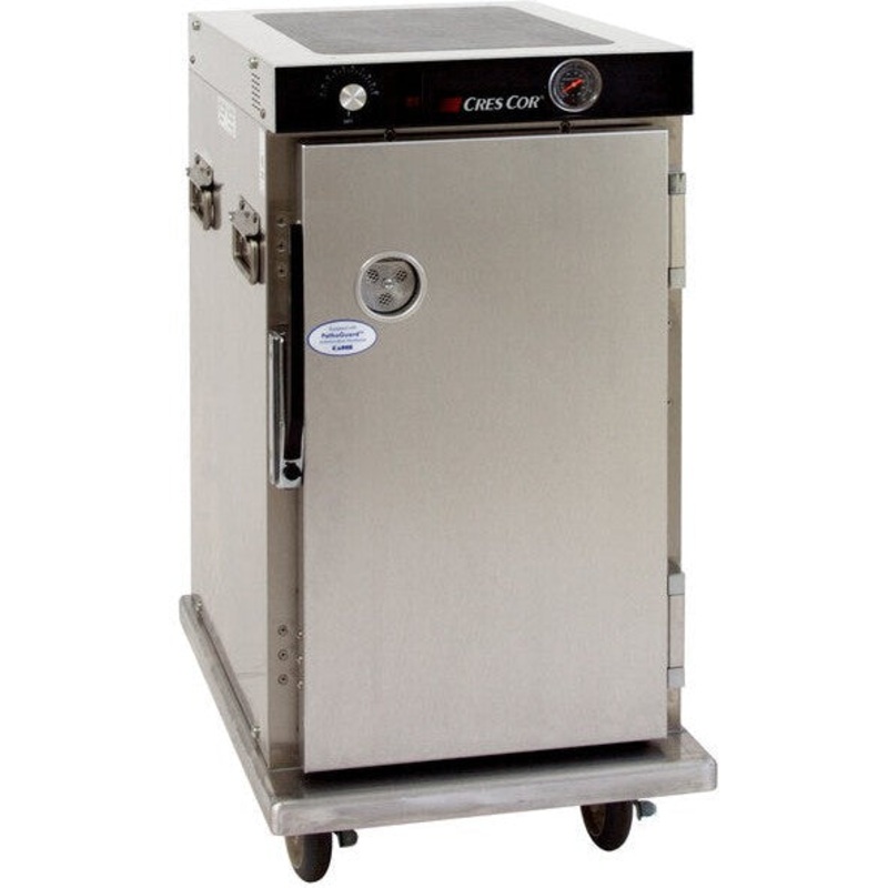 Cres Cor - 120V Insulated Hot Cabinet Solid Door, 8 Pan Capacity - EO H-339-128C (Pre-Order Now, ETA 7-8 Weeks)