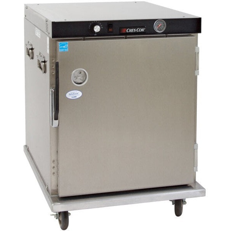 Cres Cor - 120V Insulated Hot Cabinet Solid Door, 8 Pan Capacity - EO H-339-UA-8C (Pre-Order Now, ETA 7-8 Weeks)