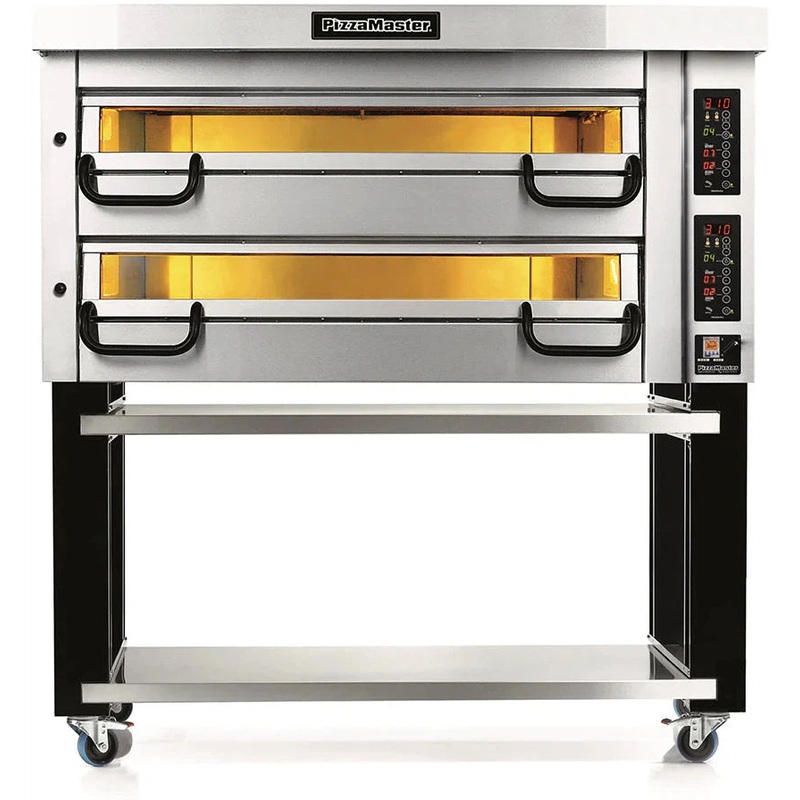 PizzaMaster - 800 Series 3 Stone Hearth, 2 Deck, Modular Electric Pizza Oven - PM 832ED