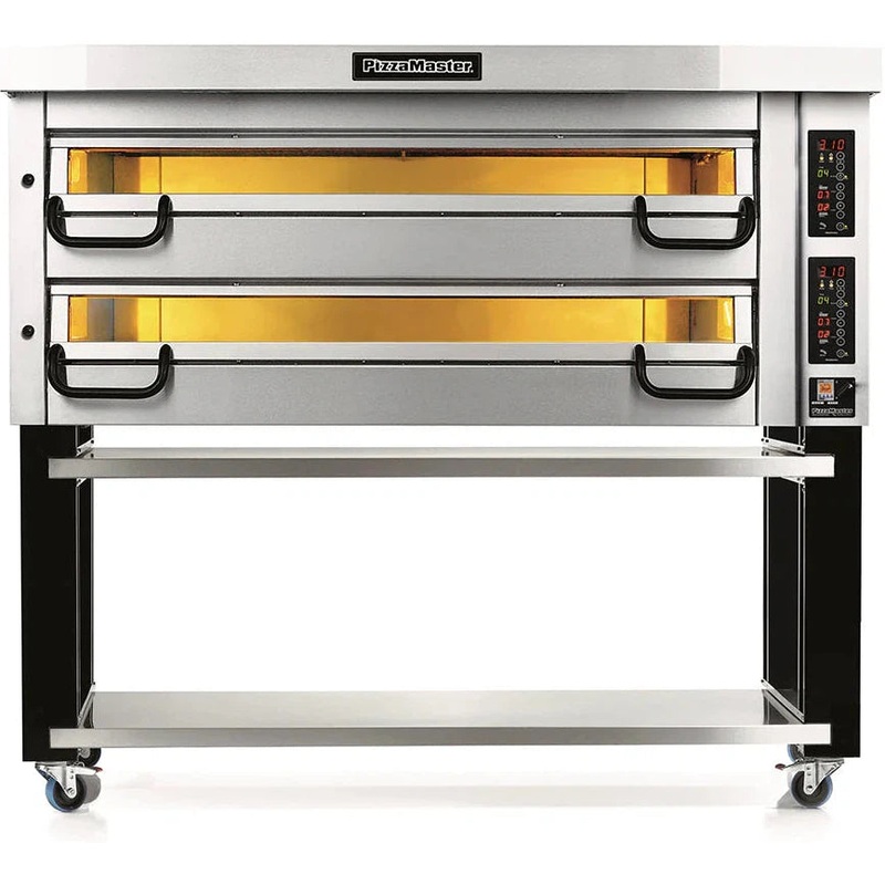 PizzaMaster - 800 Series 4 Stone Hearth, 2 Deck, Modular Electric Pizza Oven - PM 842ED