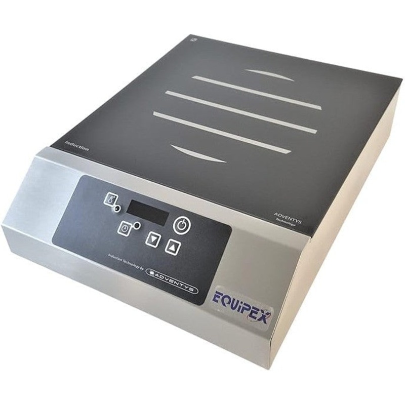 Adventys - 1800W Single Burner Countertop Induction Cooker With Micro Touch - GL1800PBS