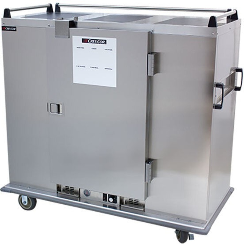 Cres Cor - 1 Door 120V Heated Banquet Cabinet, 120 Plate Capacity - EO EB-120 (Pre-Order Now, ETA 7-8 Weeks)