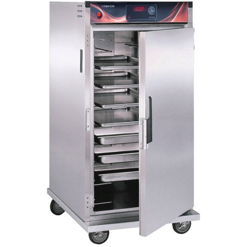 Cres Cor - 120V Insulated 3/4 Height Stainless Steel Hot Cabinet - EO H-137-SUA-9D (Pre-Order Now, ETA 7-8 Weeks)