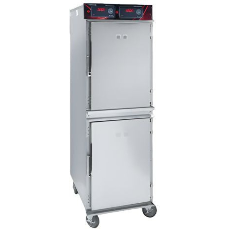 Cres Cor - 120V Insulated Full Height Hot Cabinet with Deluxe Controls & Perimeter Bumpers - EO 1000HHSS2DX01 (Pre-Order Now, ETA 7-8 Weeks)