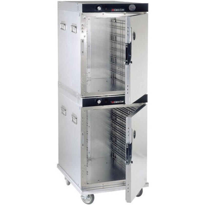 Cres Cor - 120V Insulated Full Height Stainless Steel Stacked Hot Cabinet - EO H-339-214C (Pre-Order Now, ETA 7-8 Weeks)